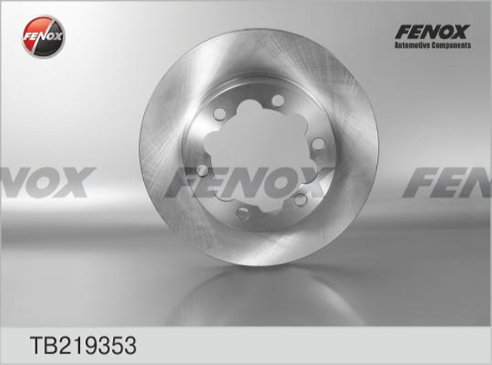 FENOX TB219353 Диск тормозной Mercedes-Benz Sprinter 06-, VW Crafter (50) 06-
