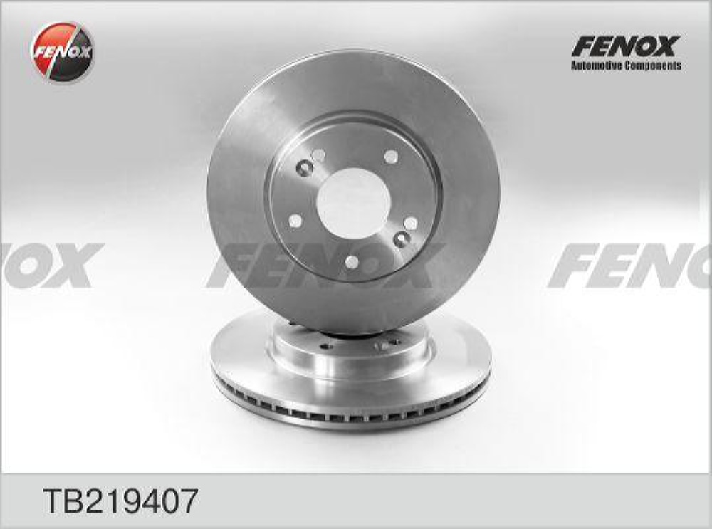 FENOX TB219407 Диск тормозной Hyndai Creta 14-