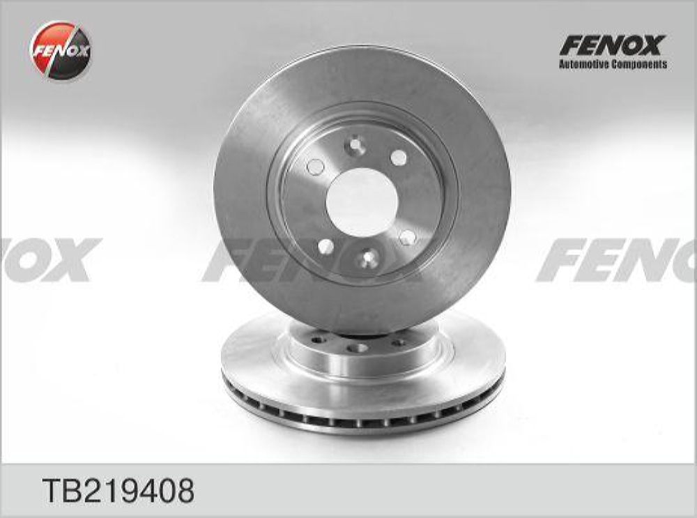 FENOX TB219408 Диск тормозной передний