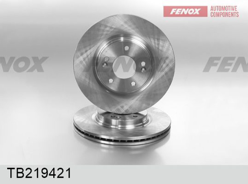 FENOX TB219421 Диск тормозной | перед |