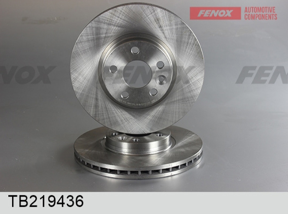 FENOX TB219436 Диск тормозной | перед |