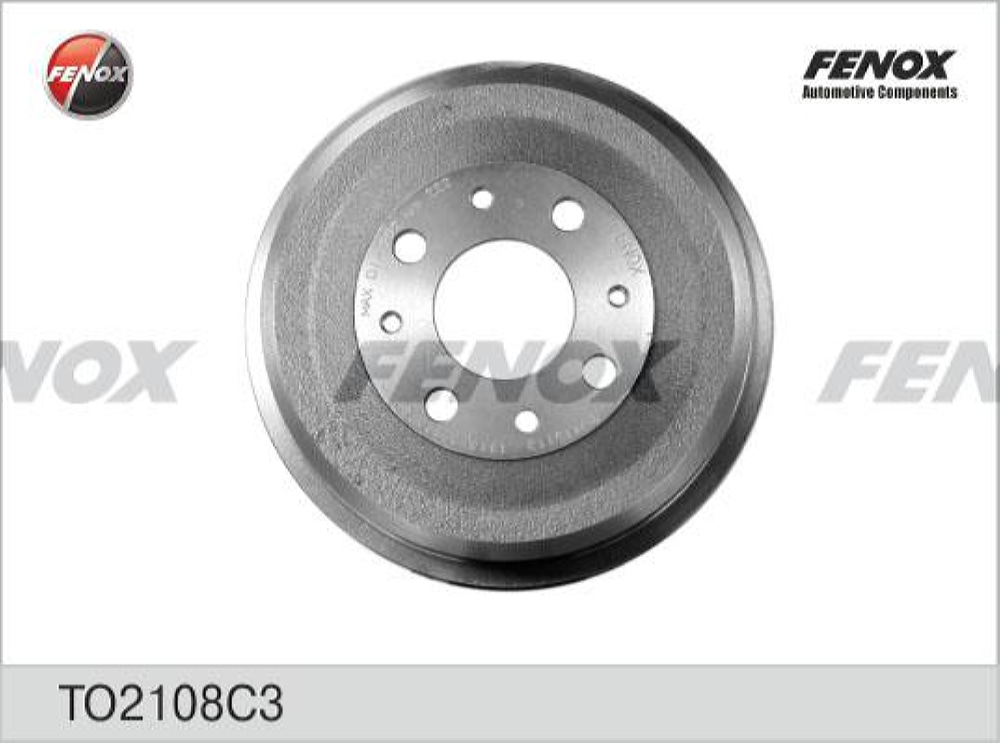 FENOX TO2108C3 Барабан тормозной ВАЗ 2108-09