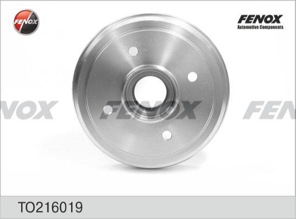 FENOX TO216019 Барабан тормозной DAEWOO Matiz. CHEVROLET Matiz. 00- TO216019