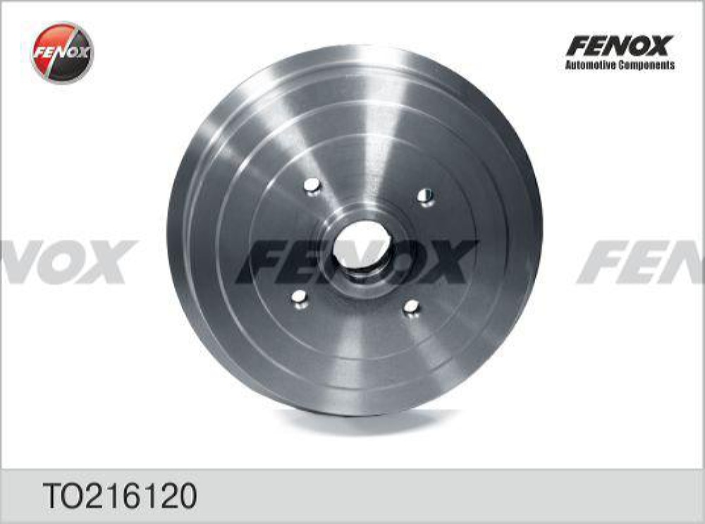 FENOX TO216120 Барабан тормозной | зад прав/лев |