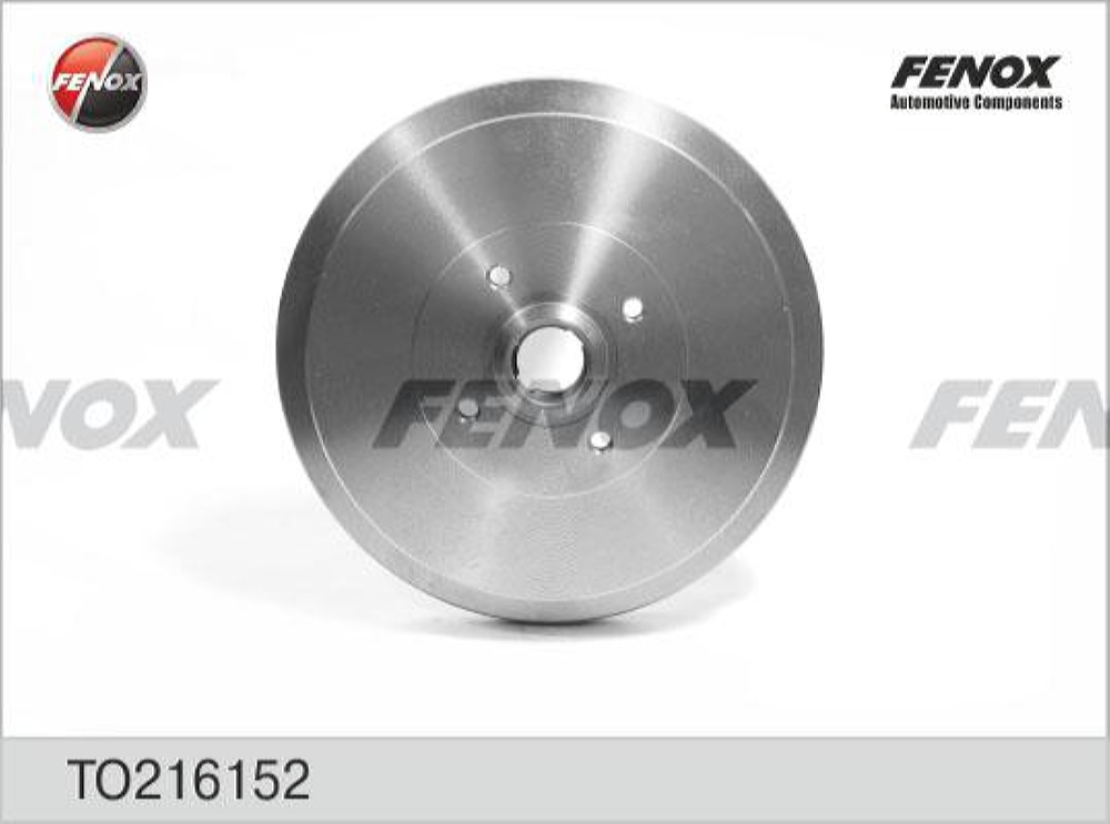FENOX TO216152 Барабан тормозной VW PASSAT (B3/B4) 88-97