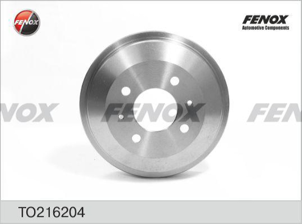 FENOX TO216204 Барабан тормозной HYUNDAI ACCENT 03- (ТагАЗ)
