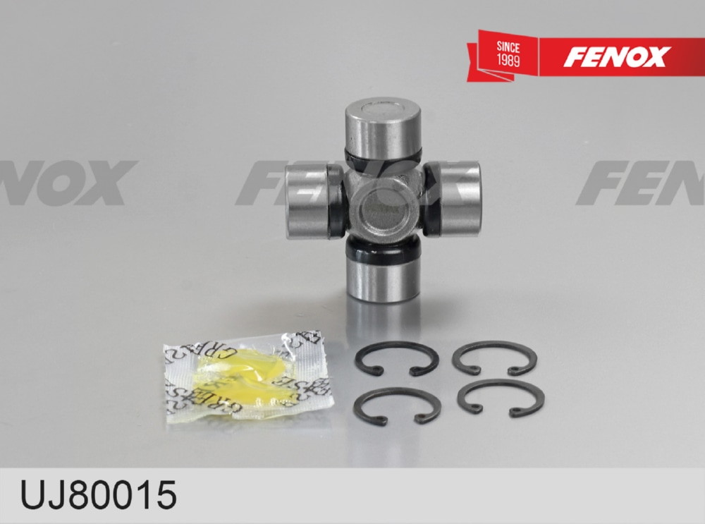 FENOX UJ80015 Крестовина карданного шарнира O22*L56 мм