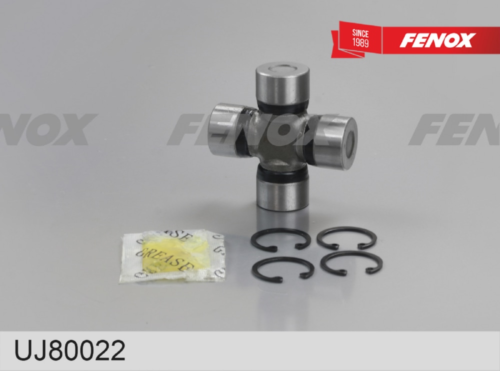 FENOX UJ80022 Крестовина карданного шарнира Ш24*L63