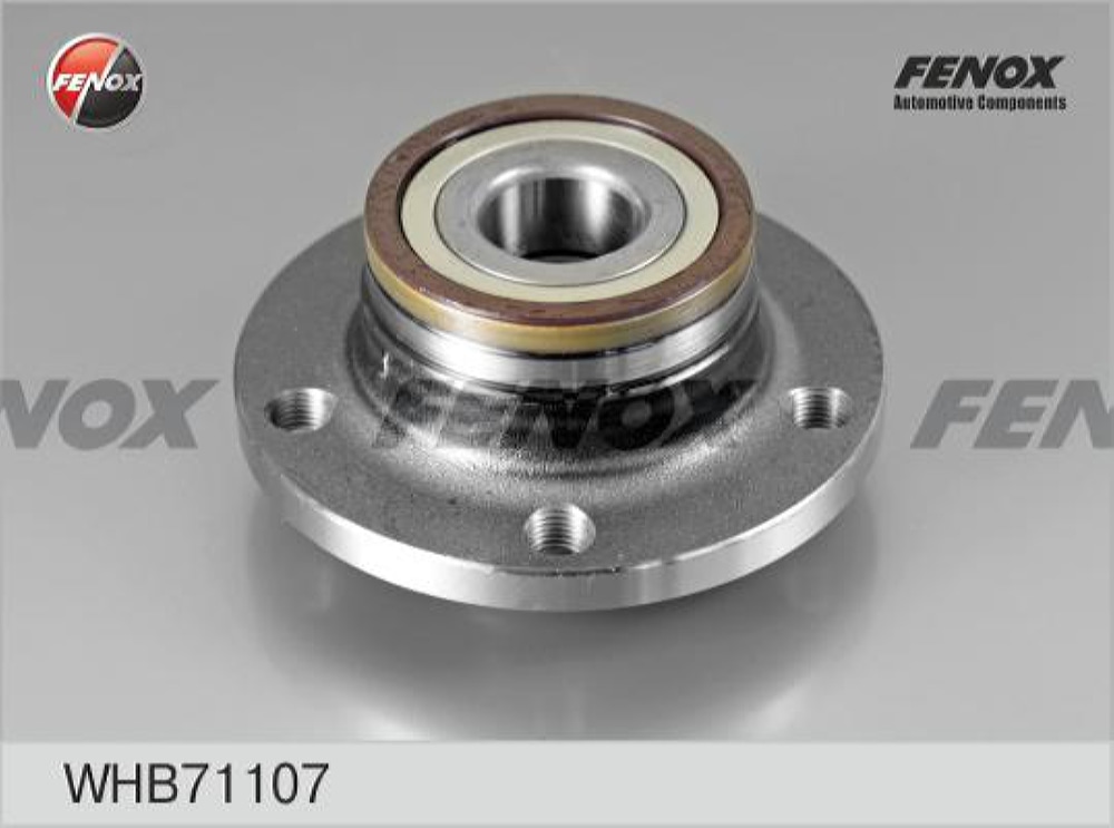 FENOX WHB71107 Ступица с подшипником AUDI A3 II/Q3/VW GOLF V-VI/PASSAT VI-VII/TIGUAN 03- зад.
