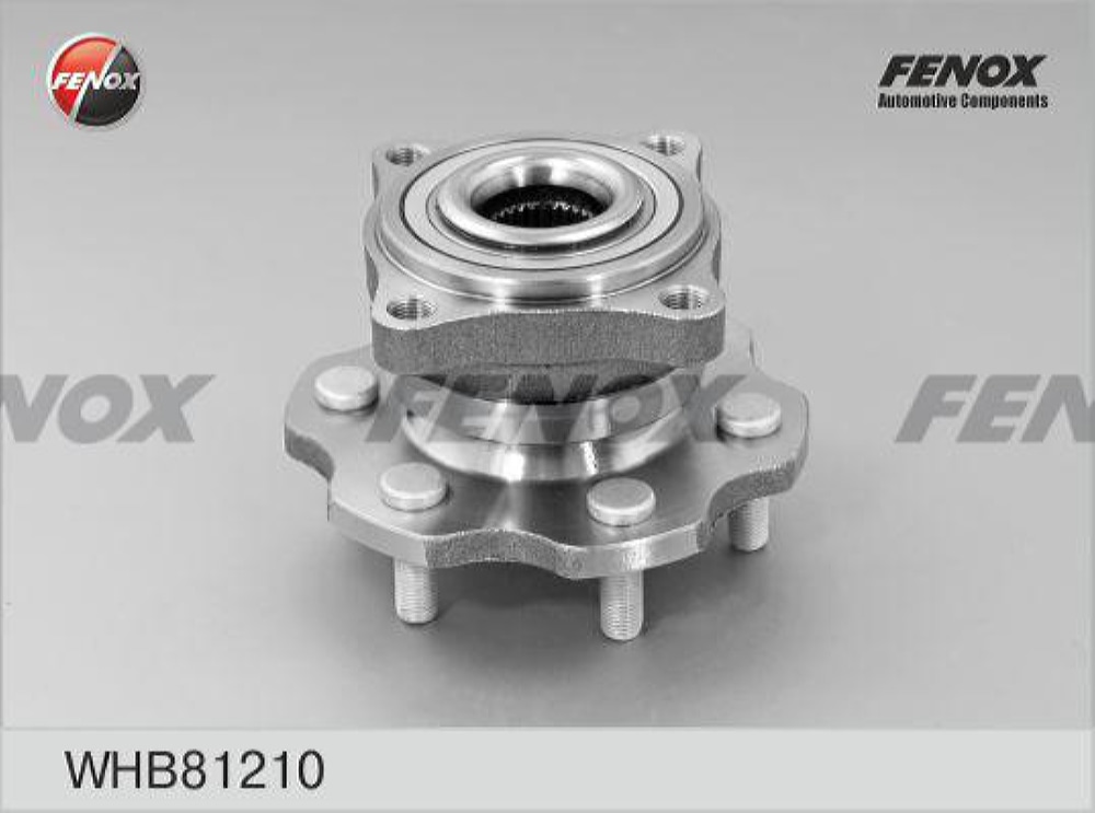 FENOX WHB81210 Ступица с подшипником NISSAN PATHFINDER/NAVARA 05- зад.