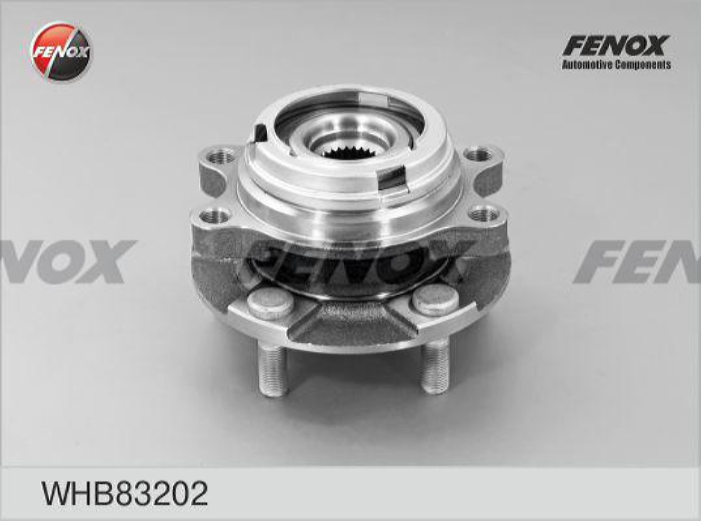 FENOX WHB83202 Ступица с подшипником INFINITI FX S51/G V36/M35/37/45/Q50/QX50/70 05- пер. AWD