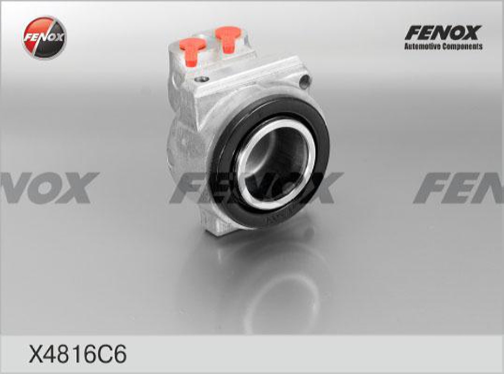 FENOX X4816C6 Цилиндр тормозной LADA 2101-07 лев.внутр. с фиксатором и пружиной алюм.