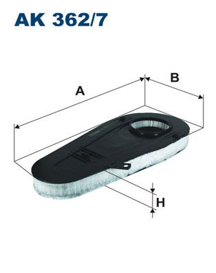 FILTRON AK3627 Фильтр воздушный BMW F10/F07/F01 2.0D/3.0D