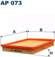 FILTRON AP073 Фильтр воздушный OPEL OMEGA A 1.8/2.0