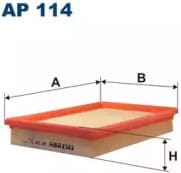 FILTRON AP114 Фильтр воздушный
