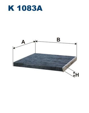 FILTRON K1083A Фильтр салонный угольный