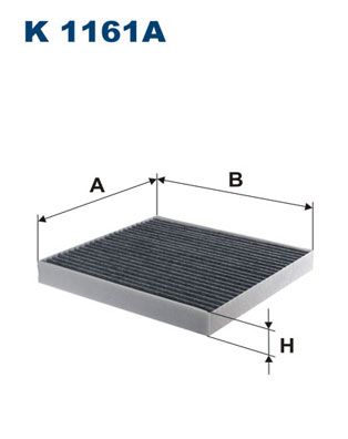 FILTRON K1161A Фильтр салонный угольный