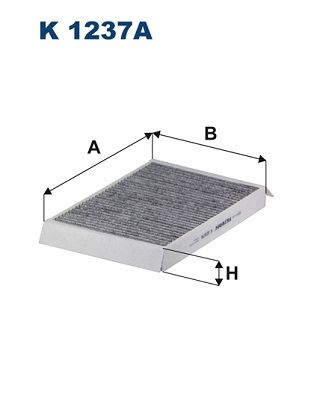 FILTRON K1237A Фильтр салонный угольный