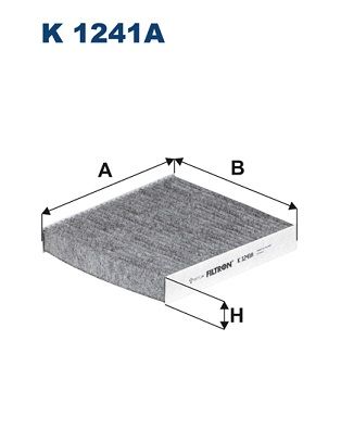 FILTRON K1241A Фильтр салонный угольный
