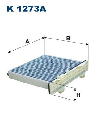 FILTRON K1273A Фильтр салонный угольный