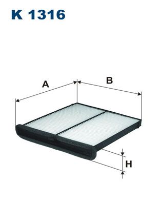 FILTRON K1316 Фильтр салонный