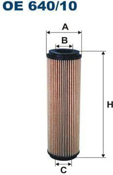 FILTRON OE64010 Фильтр масляный mercedes w204 w212 c207 1.8 2007-