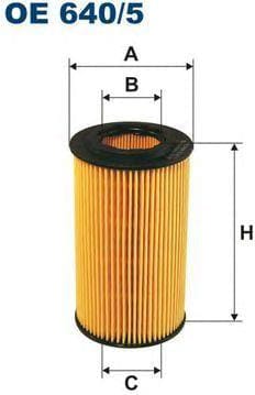 FILTRON OE6405 Фильтр масляный JEEP: GRAND CHEROKEE II (WJ, WG) 270 01-05 270 04-05   MB: C-CLASS (W202) 220 97-00 220 98-00, C-CLASS (W203) 220 00-03 270 00-07 220 00-07 220 01-03