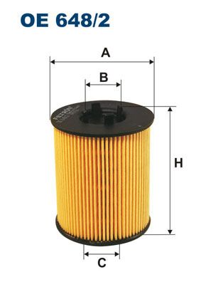 FILTRON OE6482 Фильтр масляный OPEL OMEGA B/VECTRA B/ASTRA G 1.8-3.2 94-03