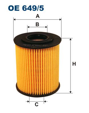 FILTRON OE6495 Фильтр масляный [картридж]