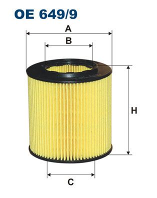 FILTRON OE6499 Фильтр масляный bmw 3.5 7-серии e87 e90 e60 e65 x3 x5 2004-