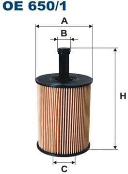 FILTRON OE6501 Фильтр масляный