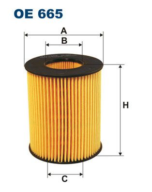FILTRON OE665 Фильтр масляный