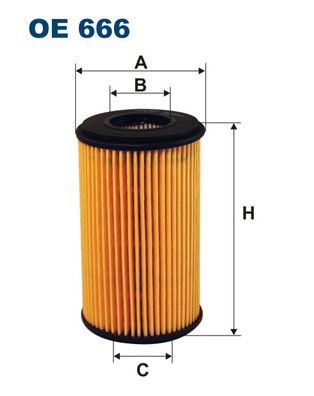 FILTRON OE666 Фильтр масляный