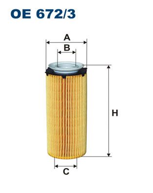 FILTRON OE6723 Фильтр масляный BMW: 3 (E90) 300 08-11 300 08-11 300 10-11, 3 Touring (E91) 300 08-12 300 09-12 300 10-12, 3 Кабриолет (E93) 300 09-13 300 09-13, 3 купе (E92) 300 09