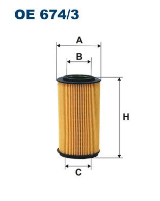 FILTRON OE6743 Фильтр масляный