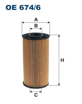 FILTRON OE6746 Фильтр масляный HYUNDAI: GRAND SANTA FE220 13- 220 13-, ix35 (LM, EL, ELH) 200 12- 200 10- 200 10- 200 10-, SANTA FE II (CM) 200 10-12 200 10-12 220 09-12 220 09-12