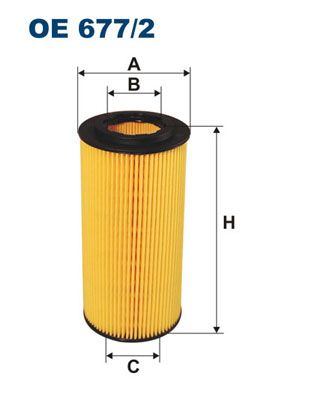 FILTRON OE6772 Фильтр масляный [картридж]