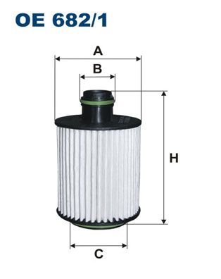 FILTRON OE6821 Фильтр масляный