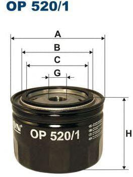 FILTRON OP5201 Фильтр масляный