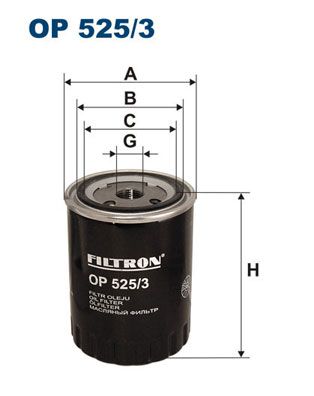 FILTRON OP5253 Фильтр масляный