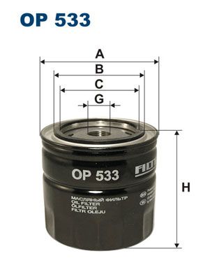 FILTRON OP533 Фильтр масляный