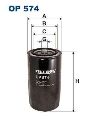 FILTRON OP574 Фильтр масляный
