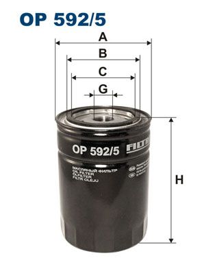 FILTRON OP5925 Фильтр масляный