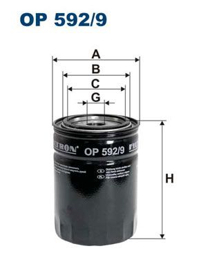 FILTRON OP5929 Фильтр масляный