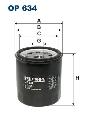 FILTRON OP634 Фильтр масляный