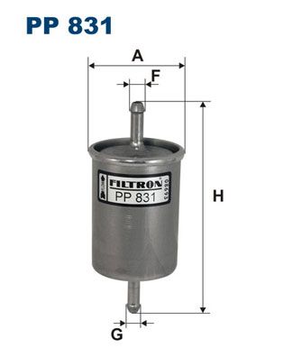 FILTRON PP831 Фильтр топливный