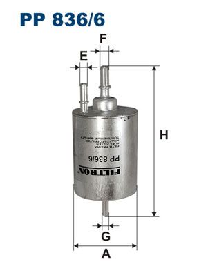FILTRON PP8366 Фильтр топливный
