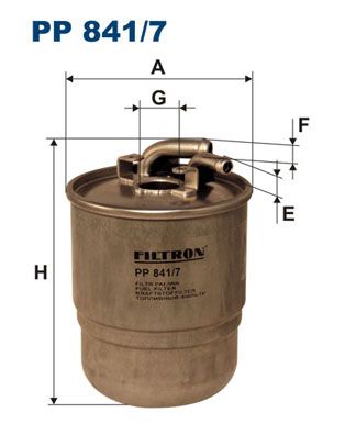 FILTRON PP8417 Фильтр топливный