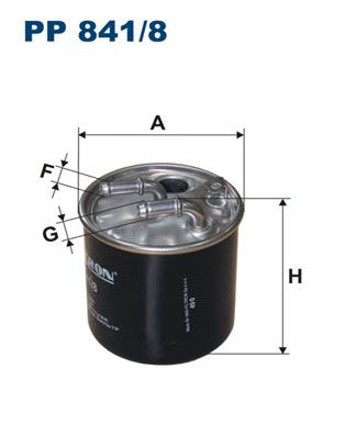 FILTRON PP8418 Фильтр топливный MB W204/212/X164/204/W164/906 CDI 08-