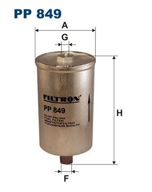 FILTRON PP849 Фильтр топливный